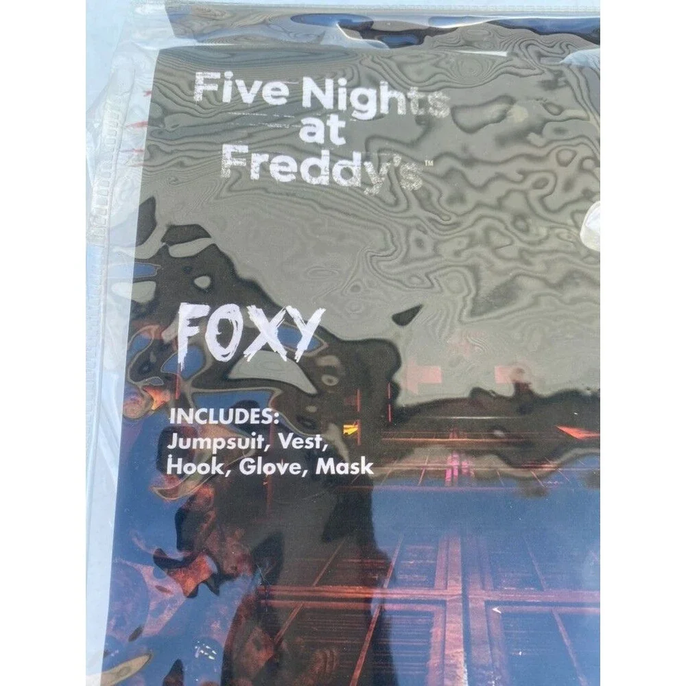 Five Nights at Freddy's Foxy Costume Child Medium 8-10 Spirit Halloween Complete
